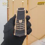 Kỳ Lân Luxury dien thoai vertu signature s gold ziczac mix diamond 11 2 1 Điện thoại Vertu Signature S Gold Ziczac Mix Diamond