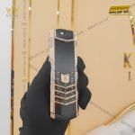 Kỳ Lân Luxury dien thoai vertu signature s gold ziczac mix diamond 6 2 1 Điện thoại Vertu Signature S Gold Ziczac Mix Diamond