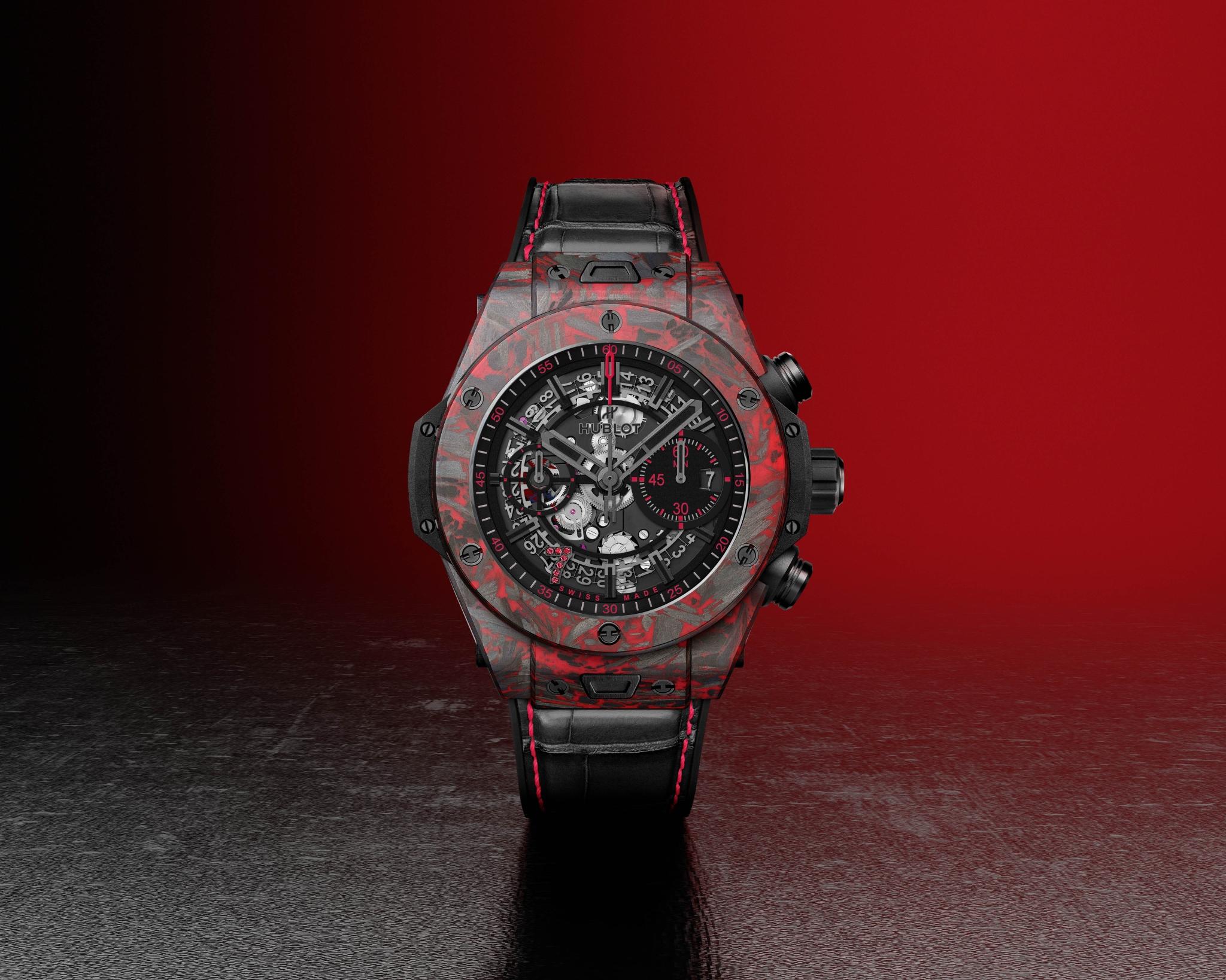 Kỳ Lân Luxury do ng ho big bang unico red carbon las vegas boutique 44mm 5 Đồng hồ Big Bang Unico Red Carbon Las Vegas Boutique 44mm