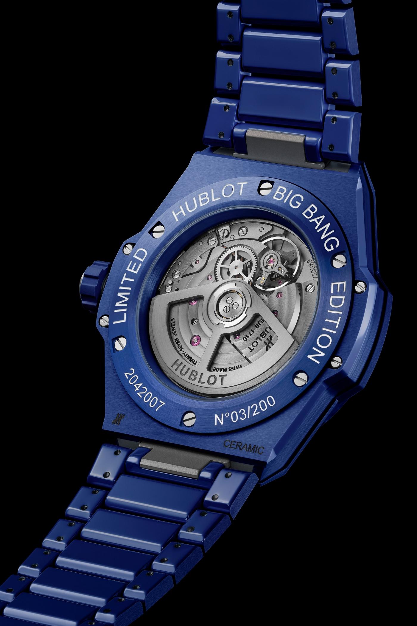 Đồng hồ Hublot Big Bang Integrated Time Only Blue Indigo Ceramic