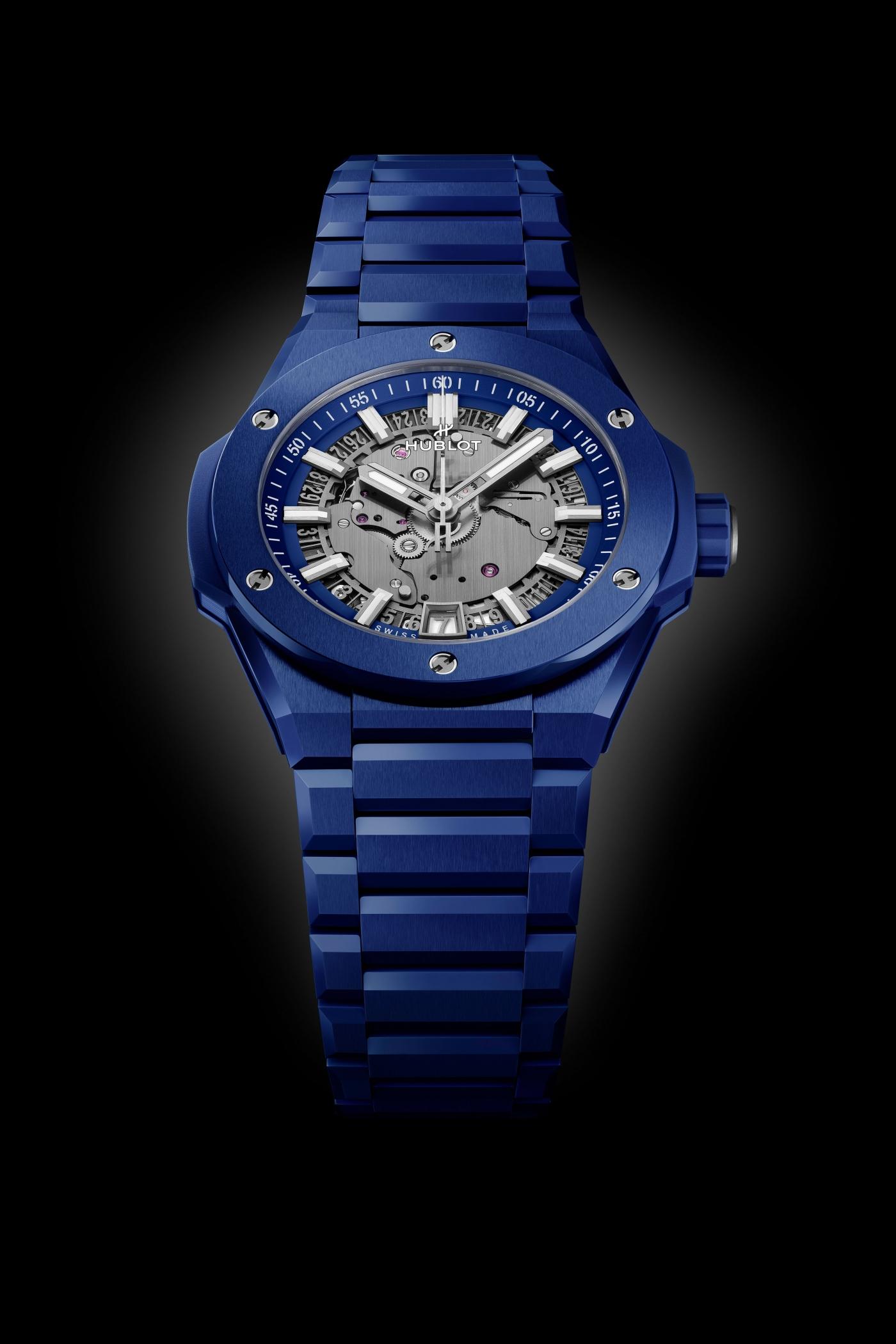 Đồng hồ Hublot Big Bang Integrated Time Only Blue Indigo Ceramic