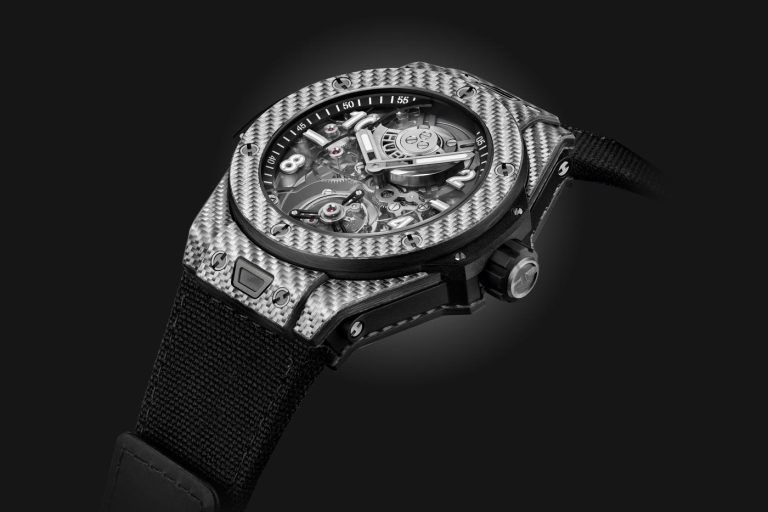 Kỳ Lân Luxury do ng ho hublot big bang tourbillon automatic carbon5 Đồng hồ Hublot Big Bang Tourbillon Automatic Carbon