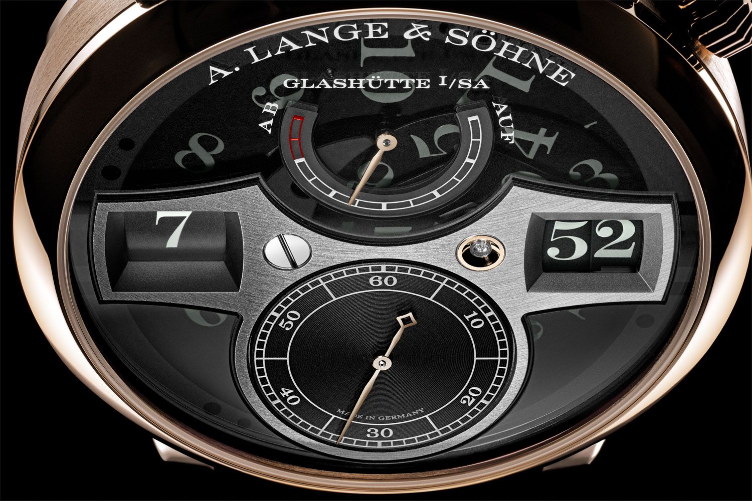 Đồng hồ A. Lange & Söhne giới thiệu Zeitwerk Honeygold “Lumen”