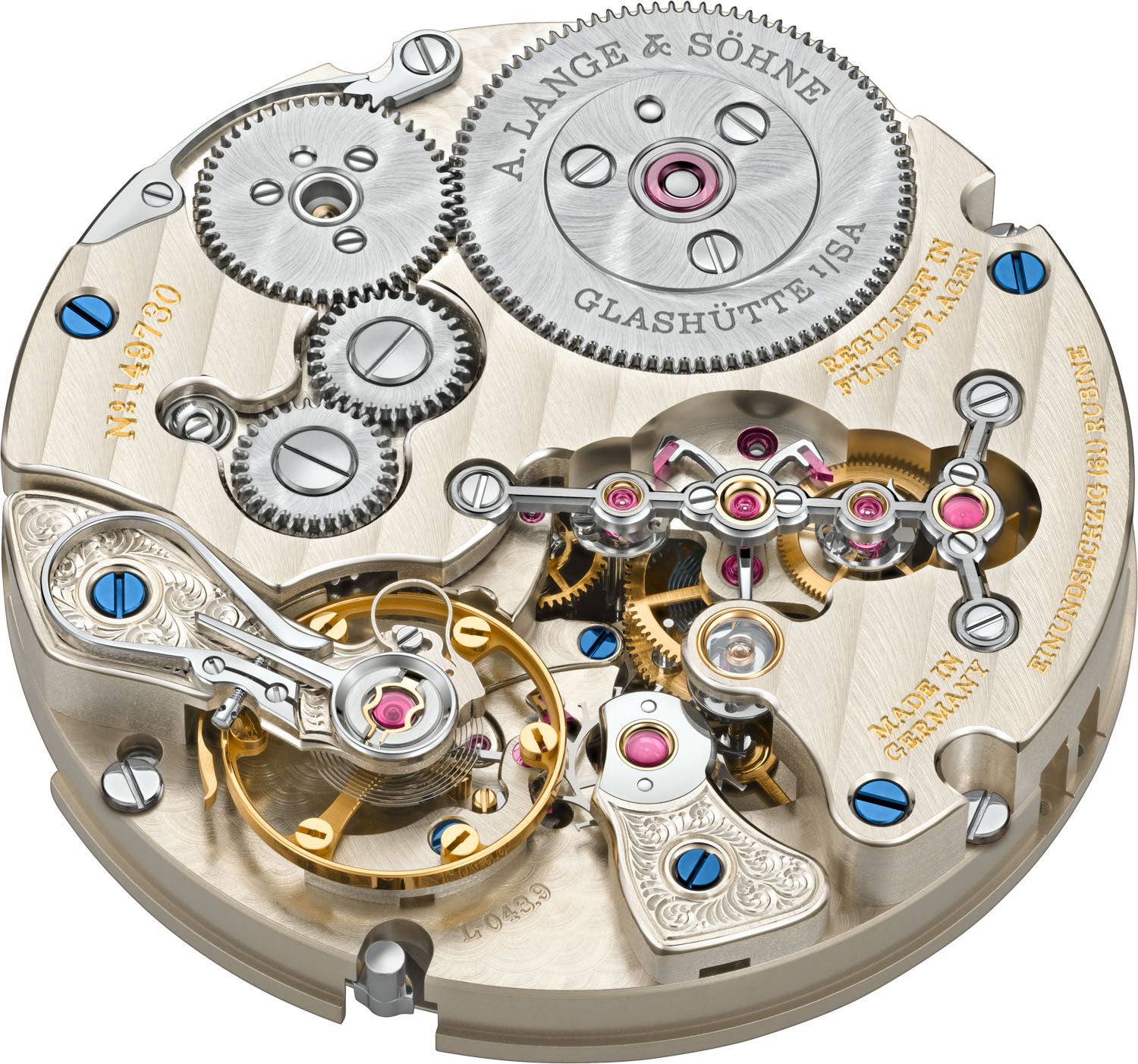 Đồng hồ A. Lange & Söhne giới thiệu Zeitwerk Honeygold “Lumen”