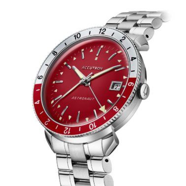 Kỳ Lân Luxury dong ho accutron astronaut t voi chuc nang gmt titanium 3 784936aa cbd6 47f9 a3cc 38632262fa55 Đồng hồ Accutron Astronaut “T” với chức năng GMT Titanium