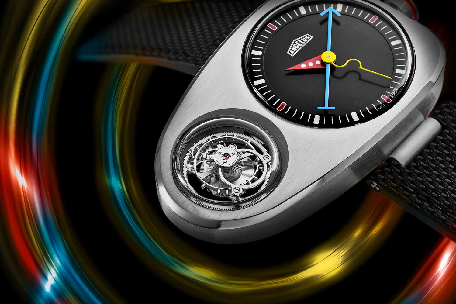 Đồng hồ Angelus x Alain Silberstein U11 Streamline Tourbillon