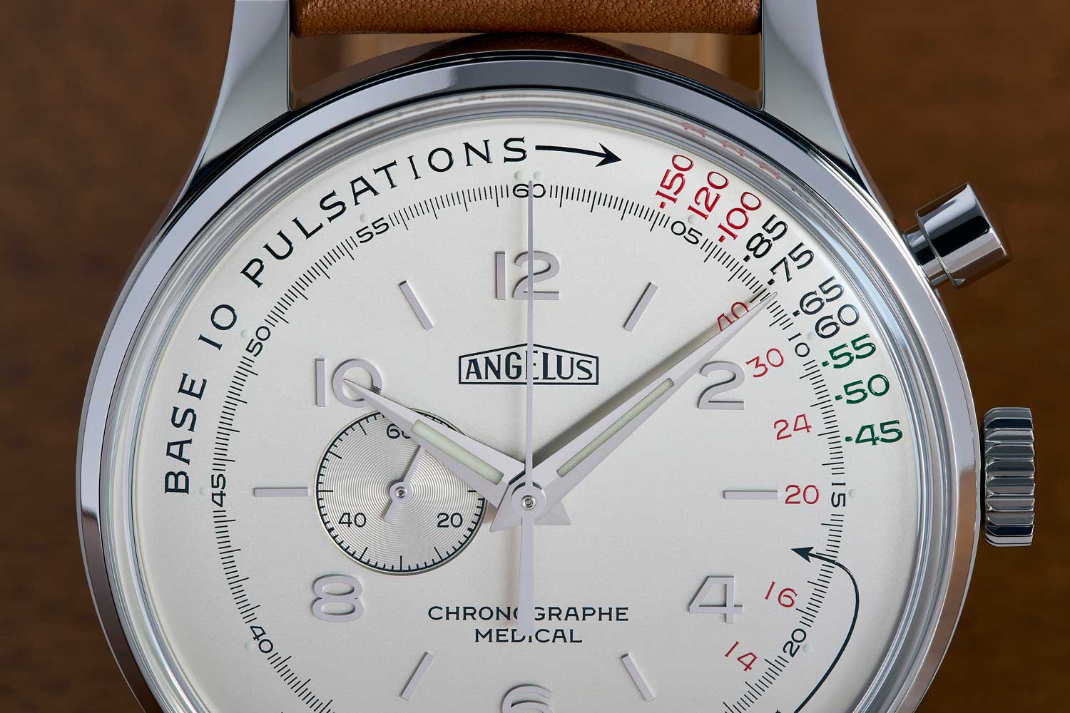 Đồng hồ Angelus x Massena LAB Chronograph Medical