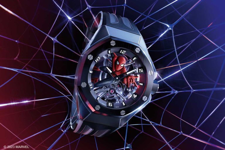 Kỳ Lân Luxury dong ho audemars piguet royal oak concept tourbillon spider man 6 Đồng hồ Audemars Piguet - Royal Oak Concept Tourbillon “Spider-Man”