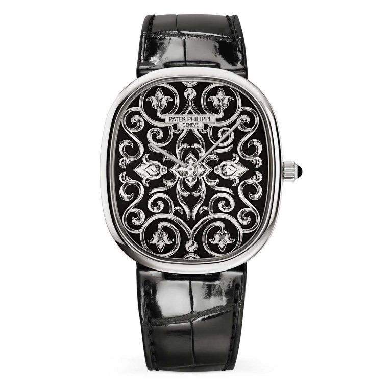 Kỳ Lân Luxury dong ho bach kim patek philippe s golden ellipse 578 51g 1 Đồng hồ bạch kim Patek Philippe's Golden Ellipse 578 / 51G