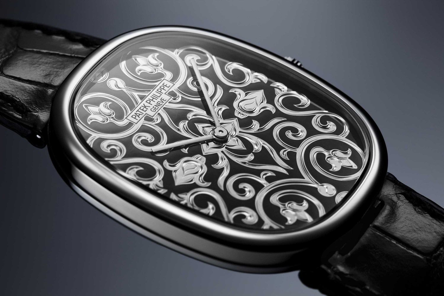 Đồng hồ bạch kim Patek Philippe's Golden Ellipse 578 / 51G