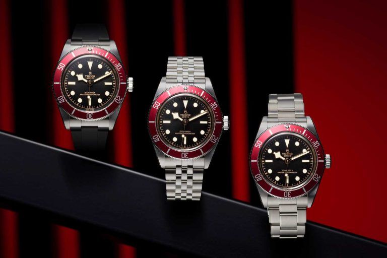 Kỳ Lân Luxury dong ho bam gio tudor black bay master red 1 Đồng hồ bấm giờ Tudor Black Bay Master Red