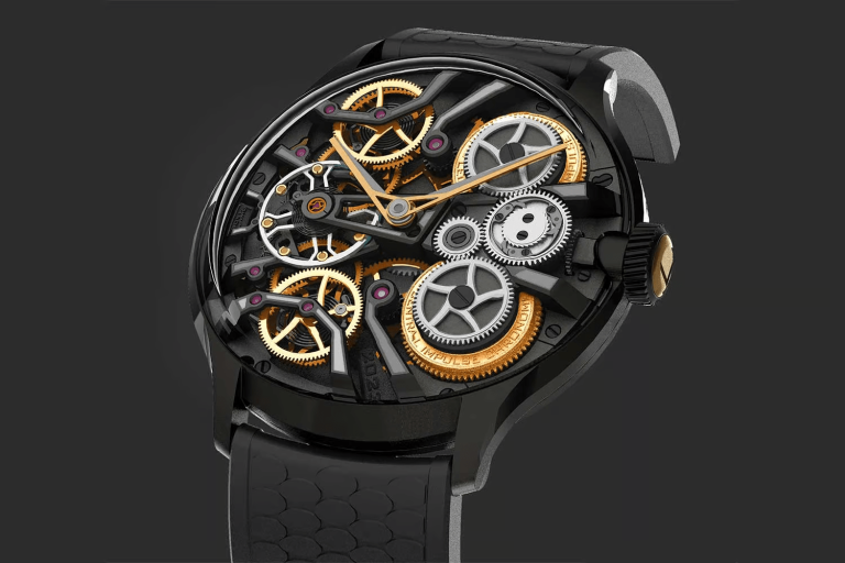 Kỳ Lân Luxury dong ho bam gio xung trung tam inverto bernhard lederer 2 Đồng hồ bấm giờ xung trung tâm InVerto Bernhard Lederer