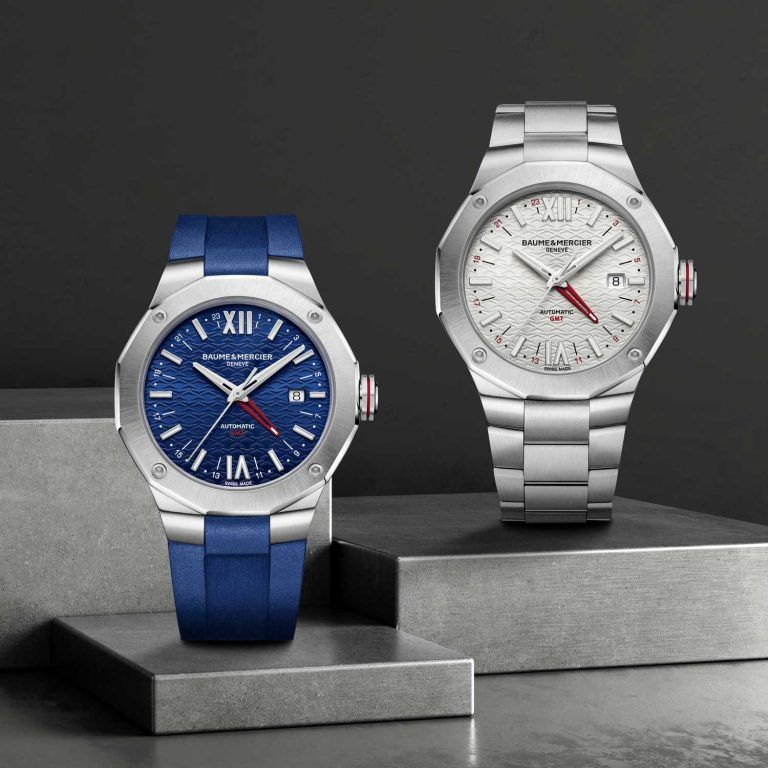 Kỳ Lân Luxury dong ho baume mercier riviera gmt 1 Đồng hồ Baume & Mercier Riviera GMT