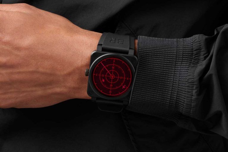 Kỳ Lân Luxury dong ho bell ross br03 92 red radar ceramic 7 Đồng hồ Bell & Ross BR03-92 Red Radar Ceramic