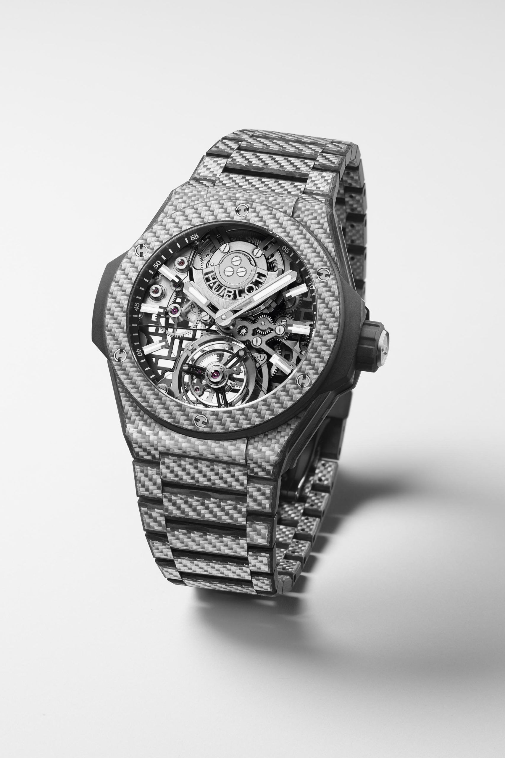 Đồng hồ Hublot Big Bang Integrated Tourbillon Full Carbon 43mm