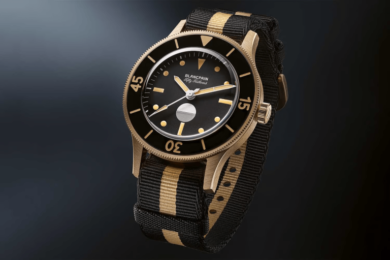 Kỳ Lân Luxury dong ho blancpain fifty fathoms 70th anniversary act 3 kylanluxury 1 Đồng hồ Blancpain Fifty Fathoms 70th Anniversary Act 3