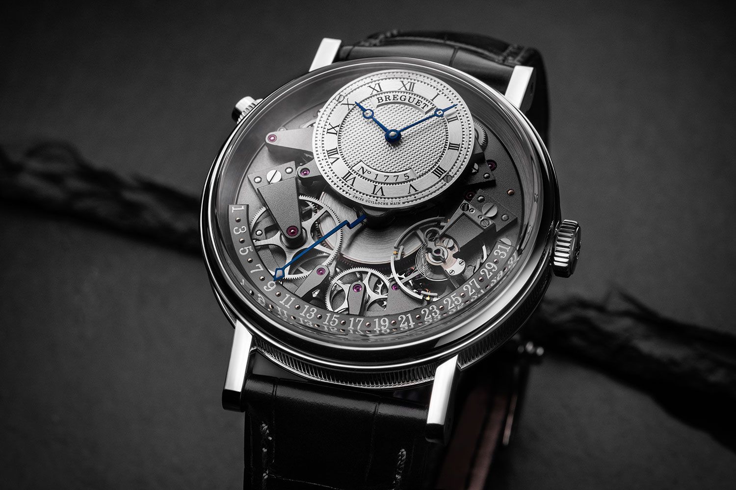 Kỳ Lân Luxury dong ho breguet tradition quantieme retrograde 7597 6 jpeg Đồng hồ Breguet Tradition Quantième Retrograde 7597