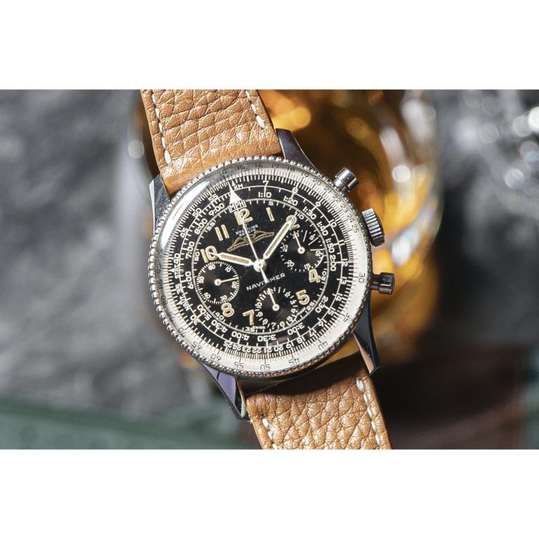 Kỳ Lân Luxury dong ho breitling navitimer pilot s chronograph ref 806 tu nam 1950 1 Đồng hồ Breitling Navitimer Pilot's Chronograph ref. 806, từ năm 1950