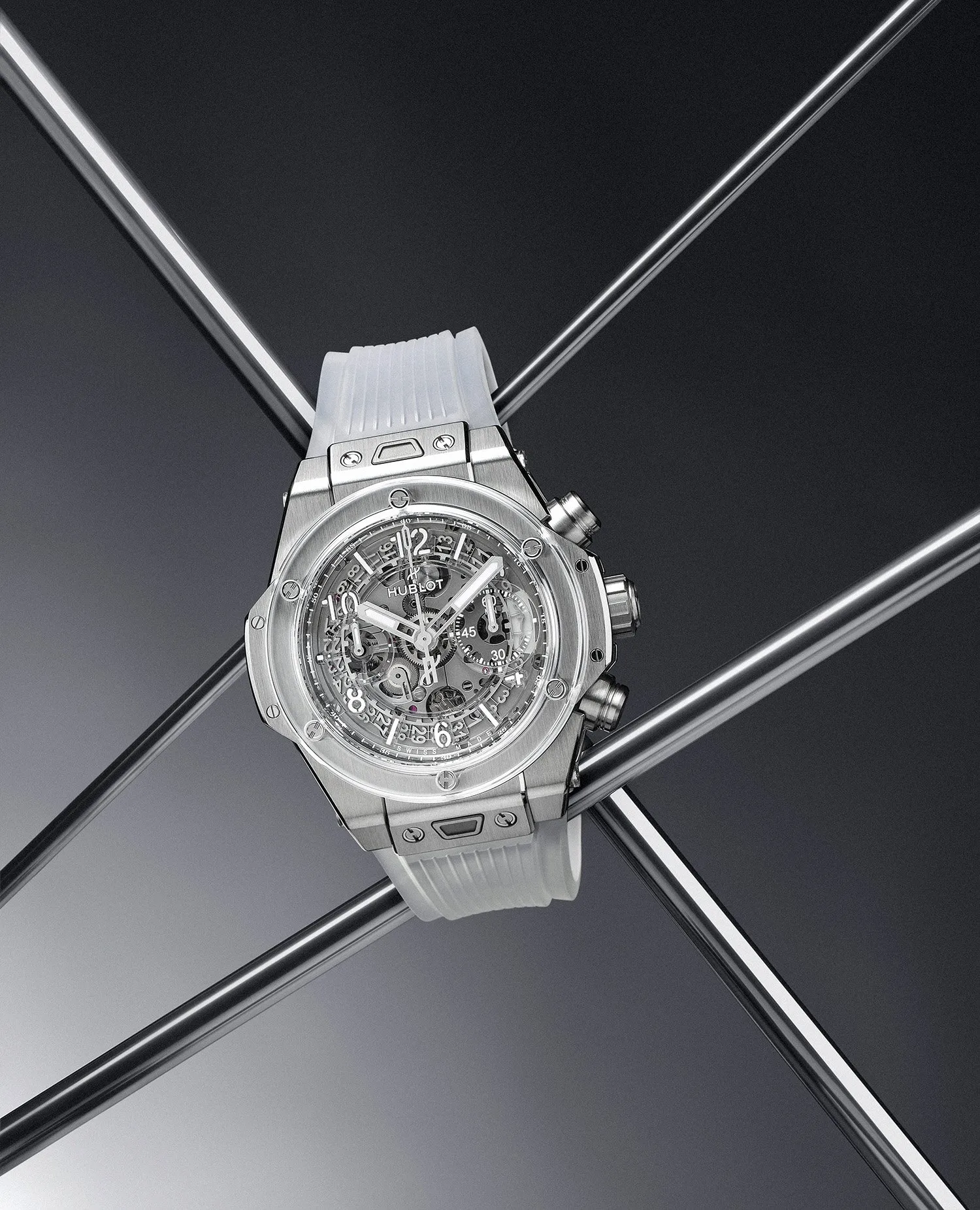 Kỳ Lân Luxury dong ho bucherer hublot big bang unico titanium va ceramic 6 Đồng hồ Bucherer × Hublot Big Bang Unico Titanium và Ceramic