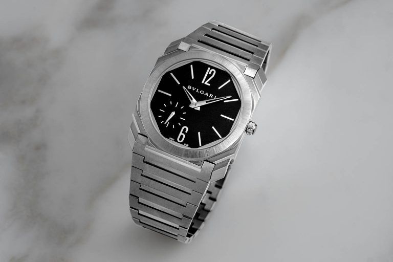 Kỳ Lân Luxury dong ho bulgari octo finissimo bang thep cuc pham don gian 4 Đồng hồ Bulgari Octo Finissimo bằng thép – Cực phẩm đơn giản