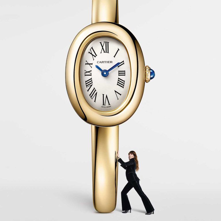 Kỳ Lân Luxury dong ho cartier baignoire 2023 6 Đồng hồ Baignoire của Cartier với những đường cong gợi cảm