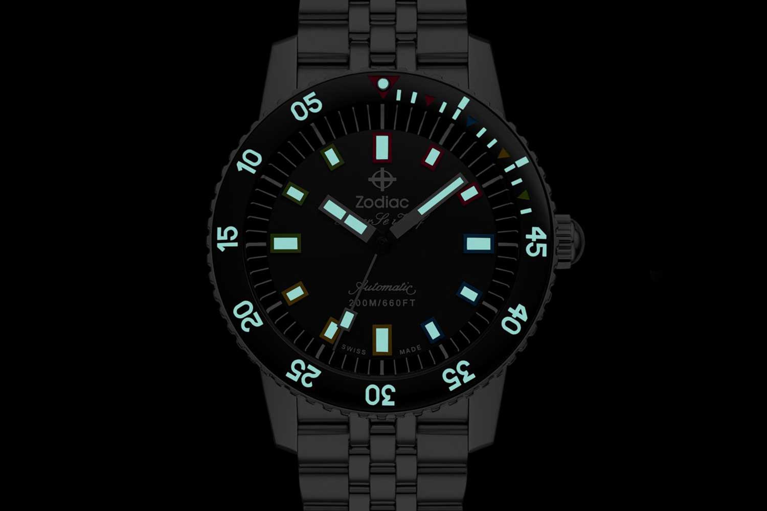 Đồng hồ Zodiac x eBay Super Sea Wolf Compression Diver