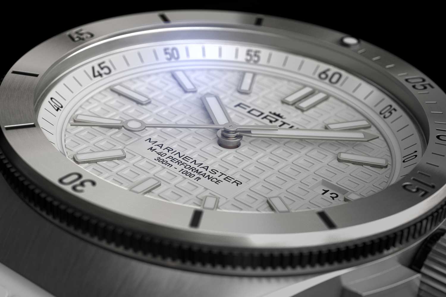 Đồng hồ Fortis Marinemaster M-40 Snow White