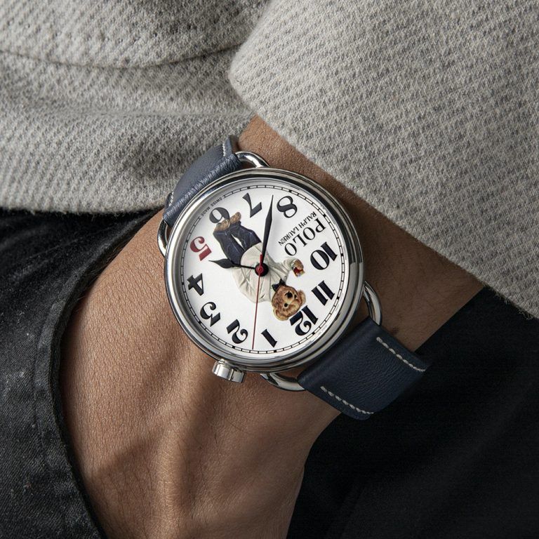 Kỳ Lân Luxury dong ho gau polo ralph lauren bearfoot negroni 1 Đồng hồ gấu Polo Ralph Lauren Bearfoot Negroni