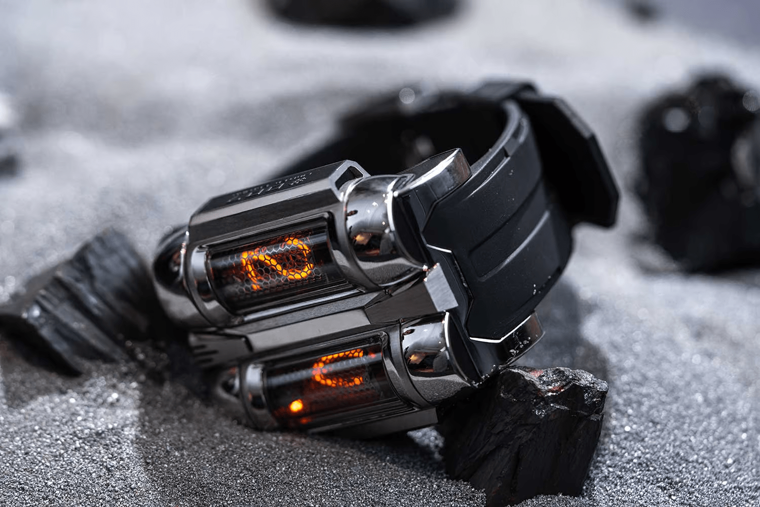 Kỳ Lân Luxury dong ho gelfmanin 16 nixie ky lan luxury 1 Đồng hồ Gelfman IN-16 Nixie