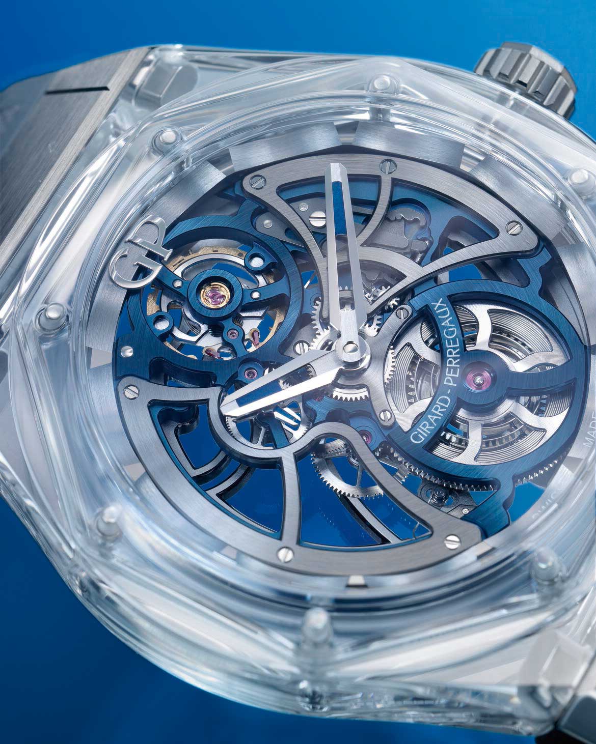Đồng hồ Girard-Perregaux Laureato Absolute Light Bucherer Blue