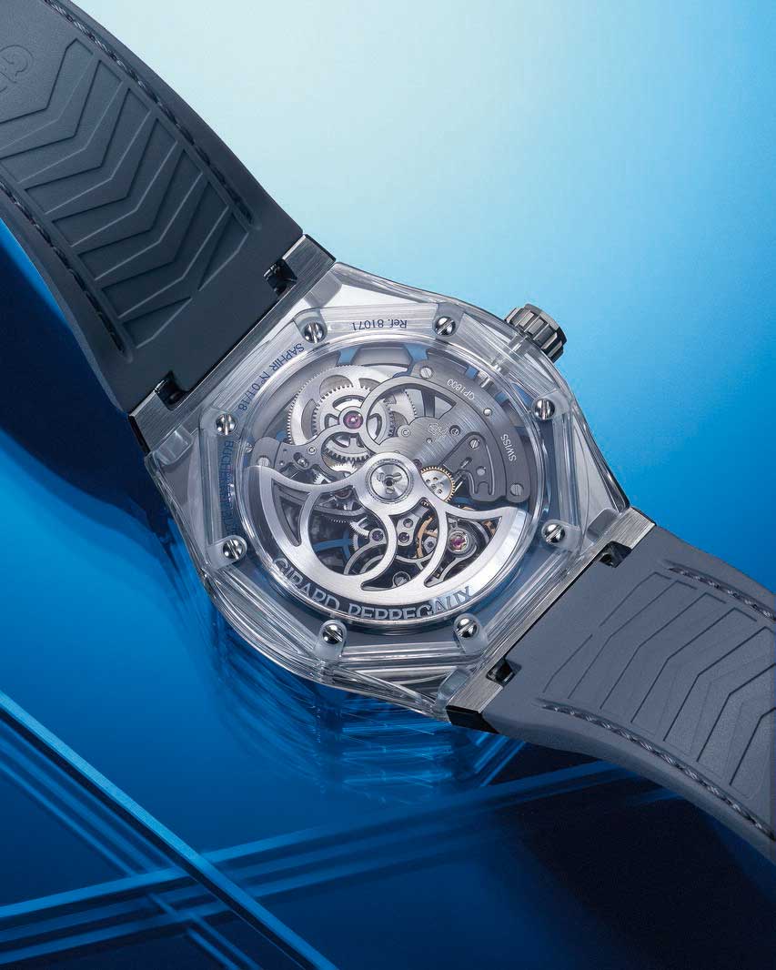 Đồng hồ Girard-Perregaux Laureato Absolute Light Bucherer Blue