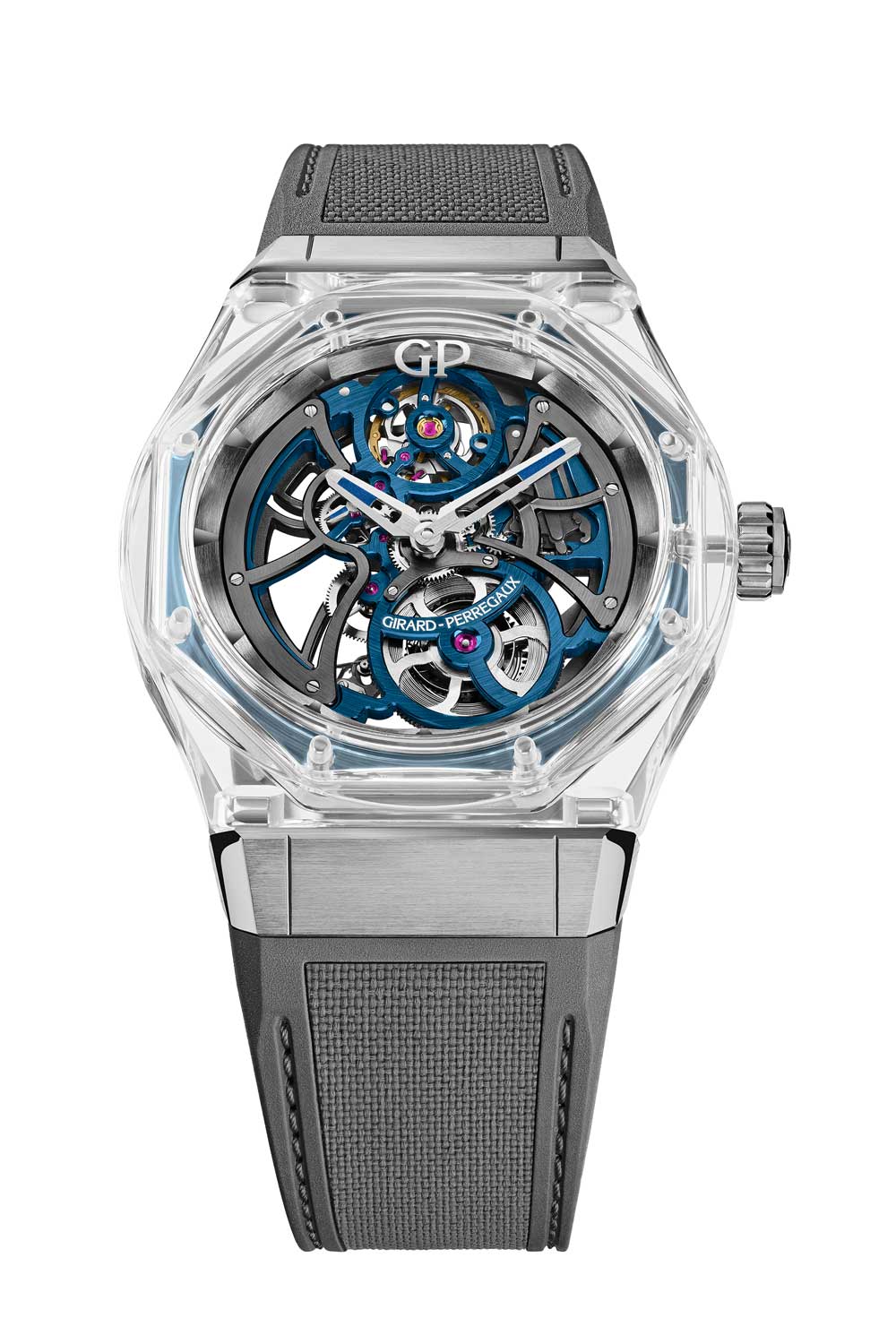 Đồng hồ Girard-Perregaux Laureato Absolute Light Bucherer Blue