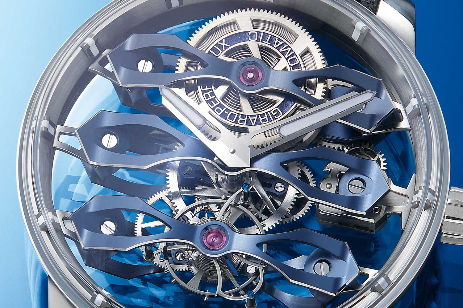 Đồng hồ Girard-Perregaux Tourbillon Bucherer Blue