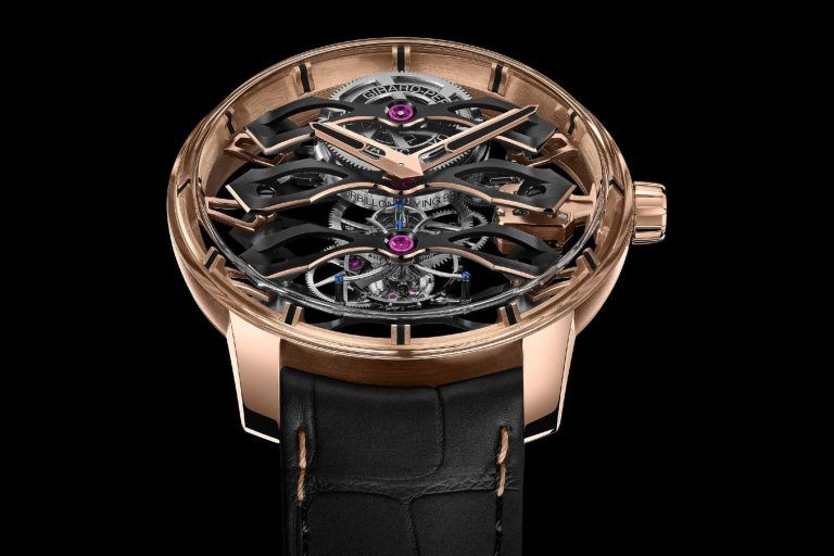 Kỳ Lân Luxury dong ho girard perregaux tourbillon voi ba cay cau bay 1 Đồng hồ Girard Perregaux Tourbillon với ba cây cầu bay