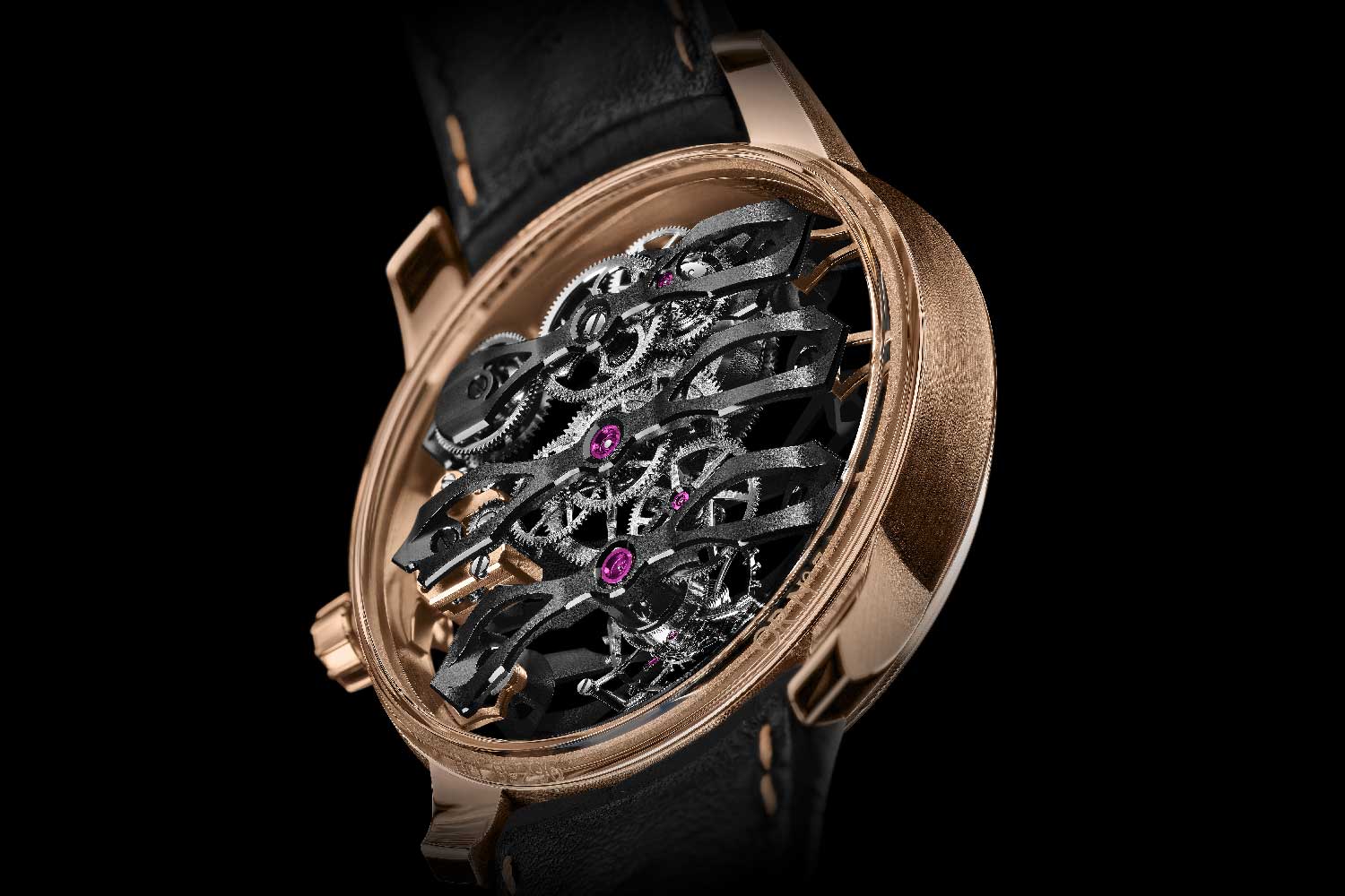 Đồng hồ Girard Perregaux Tourbillon với ba cây cầu bay