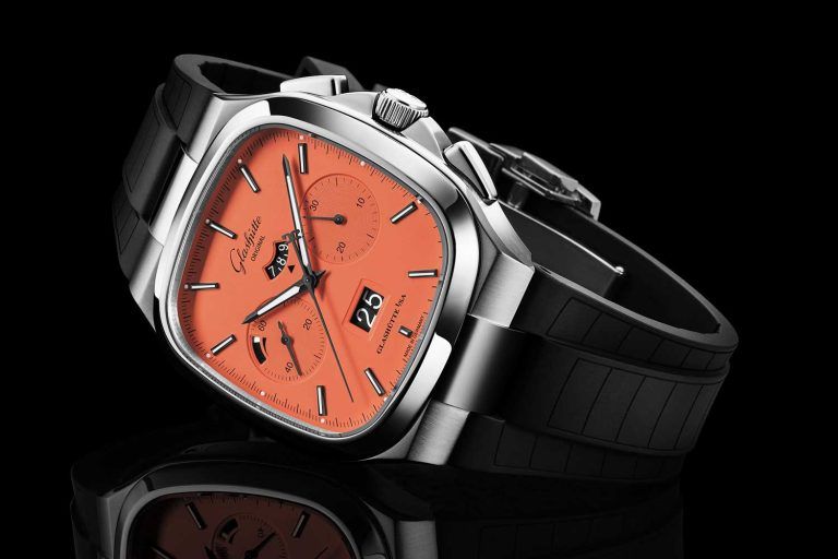 Kỳ Lân Luxury dong ho glash tte original seventies chronograph panorama date 1 Đồng hồ Glashütte Original Seventies Chronograph Panorama Date