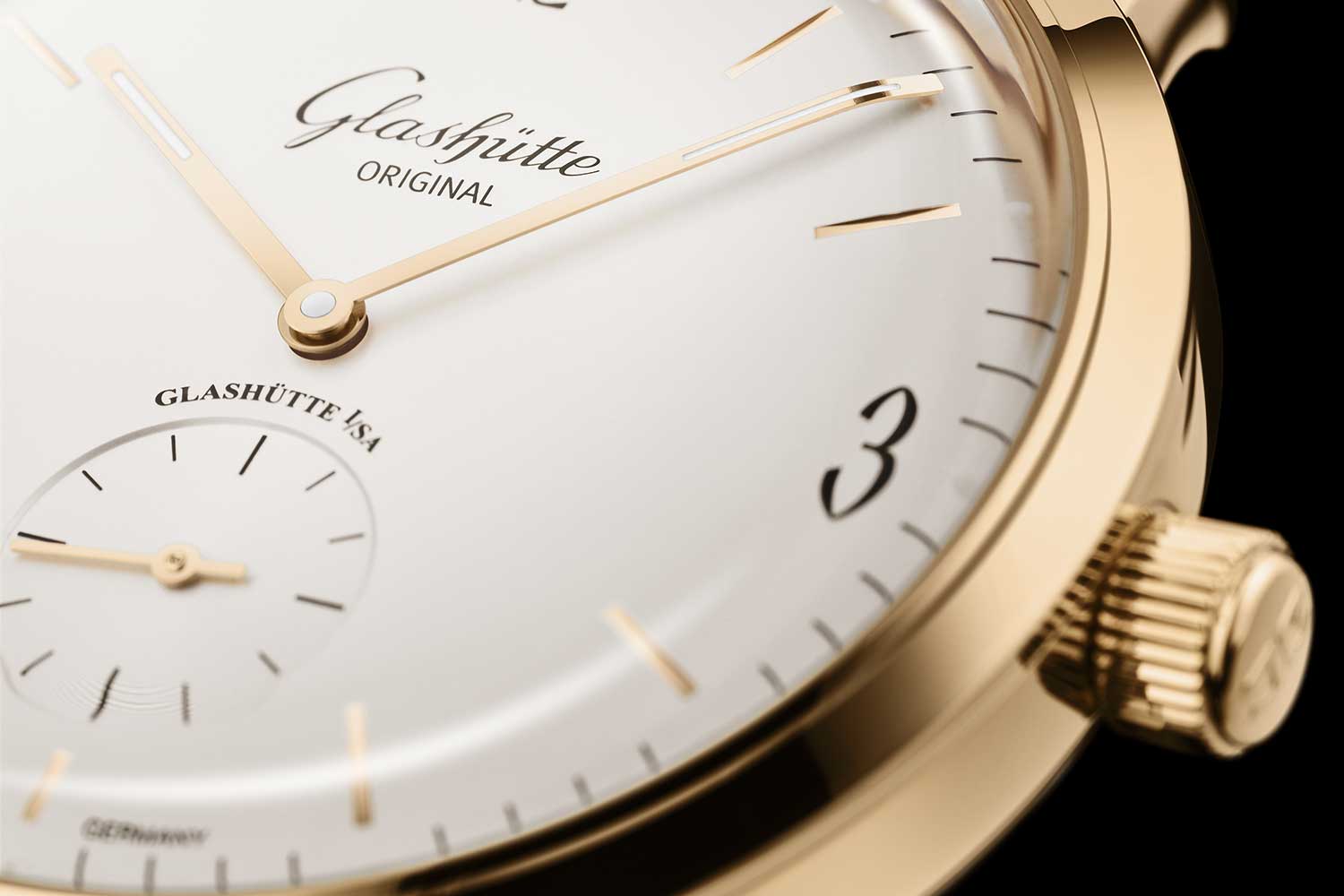 Đồng hồ Glashütte Original Sixties Small Second bằng vàng 