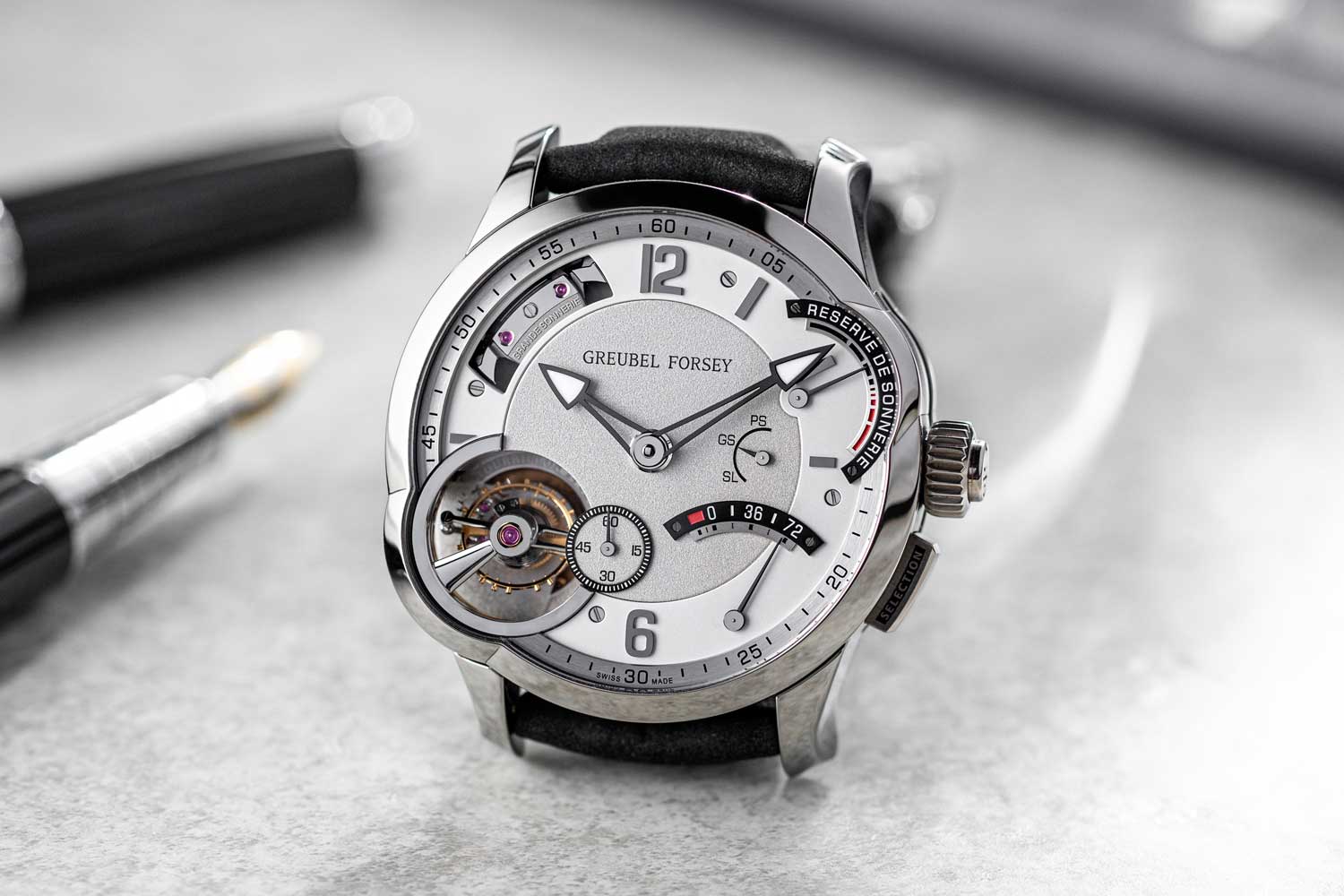 Kỳ Lân Luxury dong ho greubel forsey grande sonnerie 1 1 Đồng hồ Greubel Forsey Grande Sonnerie