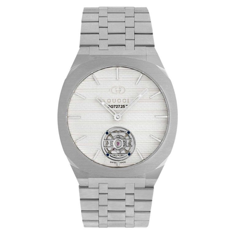 Kỳ Lân Luxury dong ho gucci 25h vo sieu mong gucci gg727 2 Đồng hồ Gucci 25H vỏ siêu mỏng - Gucci GG727.25