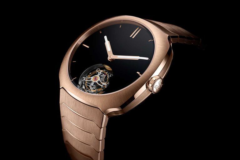 Kỳ Lân Luxury dong ho h moser cie streamliner tourbillon vantablack 4 Đồng hồ H. Moser & Cie. Streamliner Tourbillon Vantablack