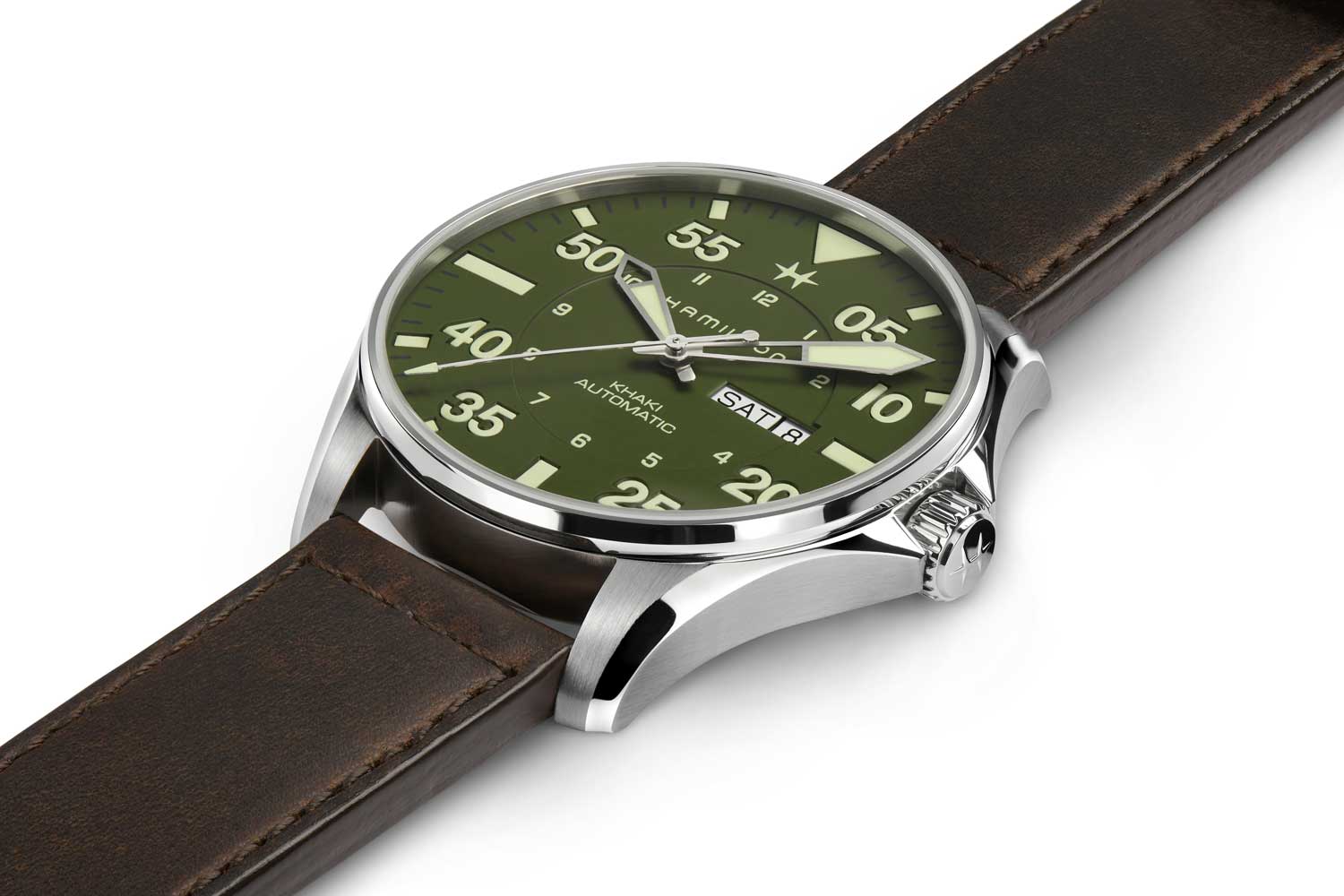 Đồng hồ Hamilton Khaki Pilot Schott NYC