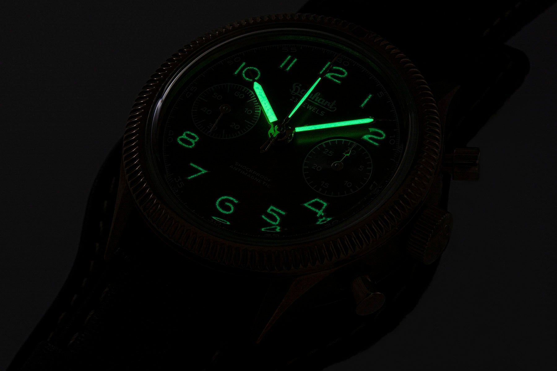Đồng hồ Hanhart 417 Chronograph Edition No. 2 “Copperhead”