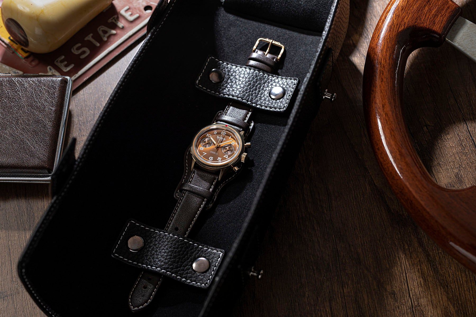 Đồng hồ Hanhart 417 Chronograph Edition No. 2 “Copperhead”