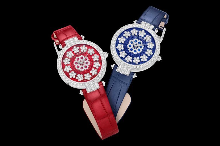 Kỳ Lân Luxury dong ho harry winston premier sunflower automatic 36mm 2 Đồng hồ Harry Winston Premier Sunflower Automatic 36mm