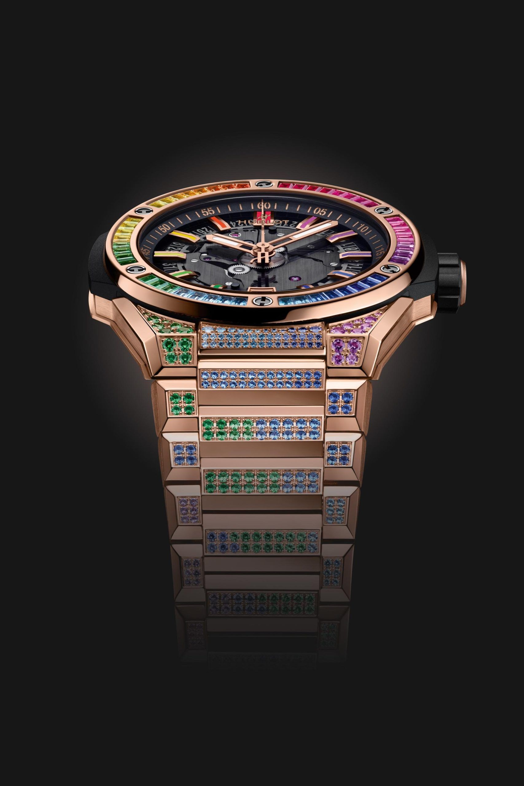 Đồng hồ Hublot Big Bang Integrated Time Only King Gold Rainbow