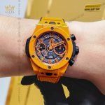 Kỳ Lân Luxury dong ho hublot big bang unico orange ceramic 42mm 441 cu 5910 10 1 scaled 1 Đồng hồ Hublot Big Bang Unico Orange Ceramic 42mm