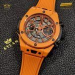 Kỳ Lân Luxury dong ho hublot big bang unico orange ceramic 42mm 441 cu 5910 12 scaled 1 Đồng hồ Hublot Big Bang Unico Orange Ceramic 42mm