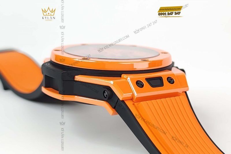 Kỳ Lân Luxury dong ho hublot big bang unico orange ceramic 42mm 441 cu 5910 3 scaled 1 Đồng hồ Hublot Big Bang Unico Orange Ceramic 42mm