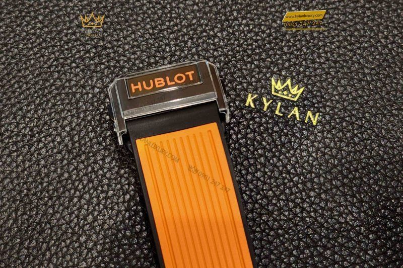 Kỳ Lân Luxury dong ho hublot big bang unico orange ceramic 42mm 441 cu 5910 9 scaled 1 Đồng hồ Hublot Big Bang Unico Orange Ceramic 42mm