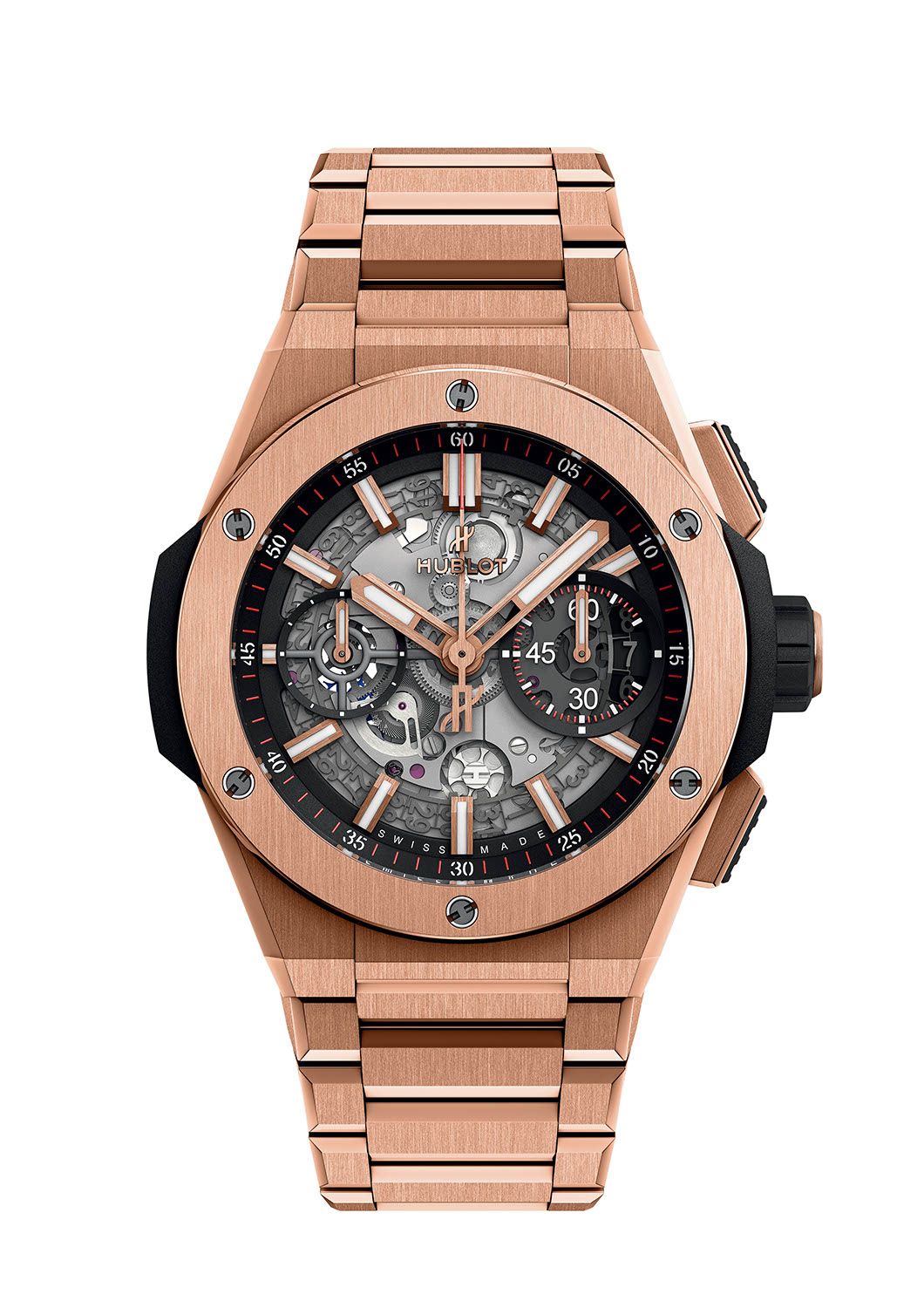 Đồng hồ Hublot Big Bang với dây tích hợp